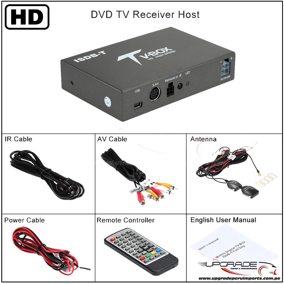 Unboxing - Sintonizador Digital de TV HD para Autos y Camionetas 