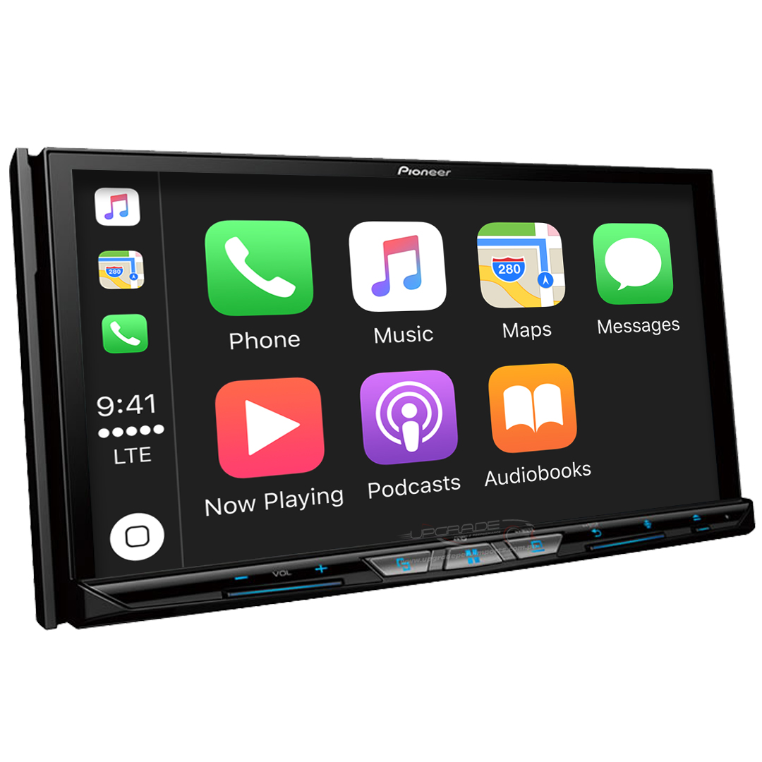 Pioneer AVH-A210BT, Radio con pantalla táctil, Bluetooth, Reproductor de  CD, DVD, MP3, Manos Libres, WAV