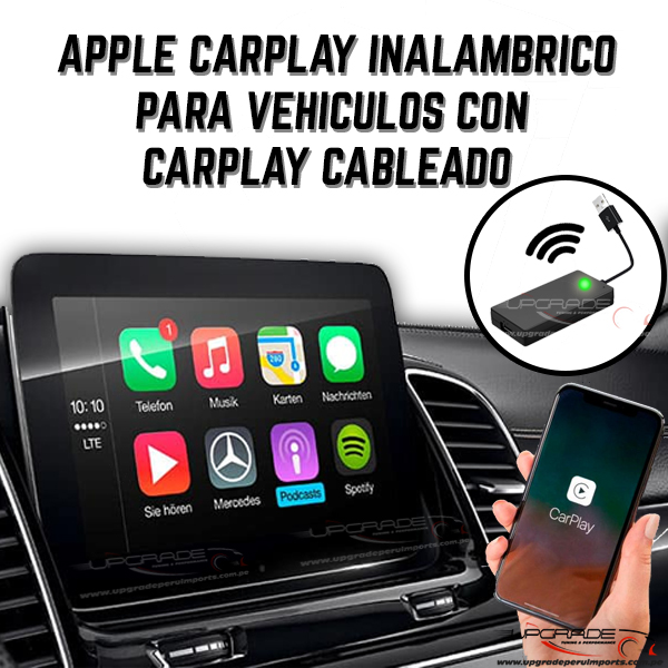 Carplay inalambrico - Navegación inalámbrica Car Play